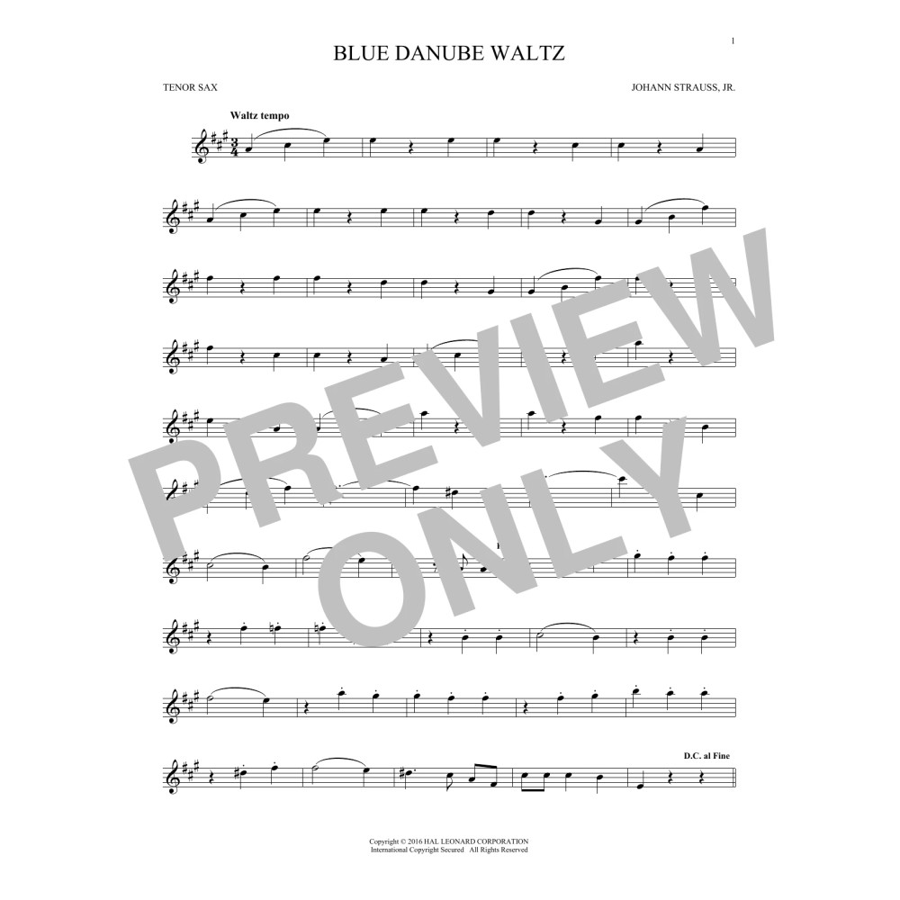 Blue Danube Waltz